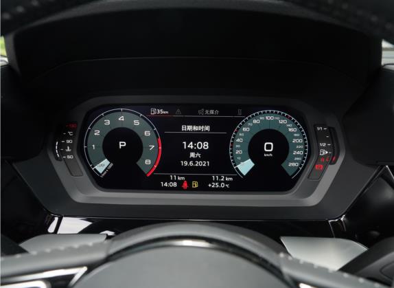 奥迪A3 2021款 A3L Limousine 35 TFSI 进享人生版 中控类   仪表盘