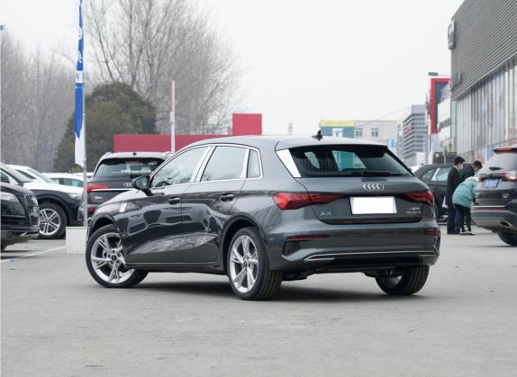 奥迪A3 2022款 Sportback 35 TFSI 时尚致雅型 外观   斜后