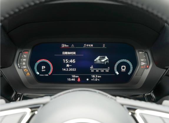 奥迪A3 2022款 Sportback 35 TFSI 时尚致雅型 中控类   仪表盘