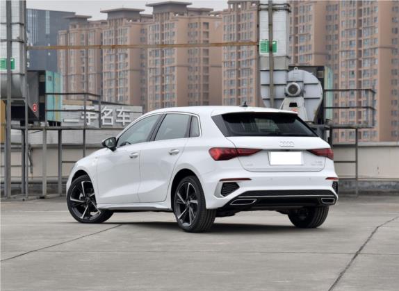 奥迪A3 2022款 Sportback 35 TFSI 时尚运动型 外观   斜后