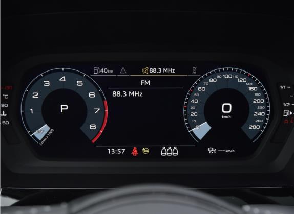 奥迪A3 2022款 Sportback 35 TFSI 时尚运动型 中控类   仪表盘