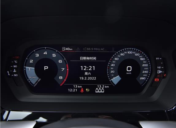 奥迪A3 2022款 A3L Limousine 35 TFSI 进取致雅型 中控类   仪表盘