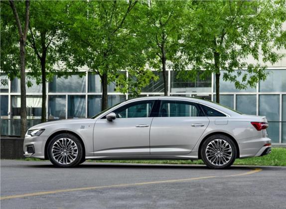 奥迪A6L新能源 2020款 55 TFSI e quattro 外观   正侧