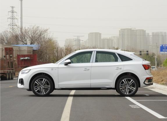 奥迪Q5L Sportback 2021款 40 TFSI 时尚型 外观   正侧