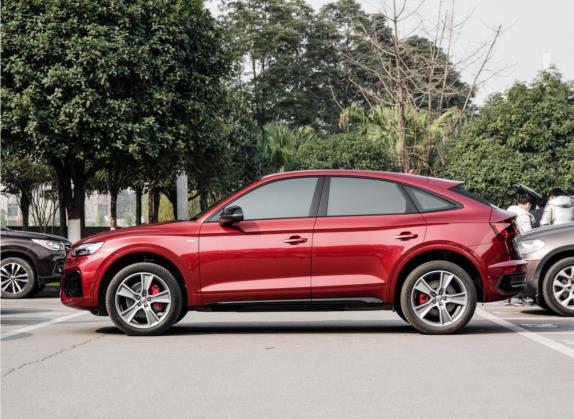 奥迪Q5L Sportback 2021款 45 TFSI 豪华型 外观   正侧