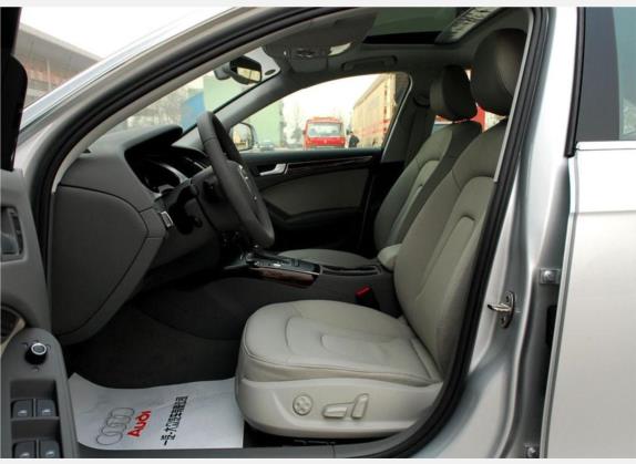 奥迪A4L 2009款 2.0 TFSI 豪华型 车厢座椅   前排空间