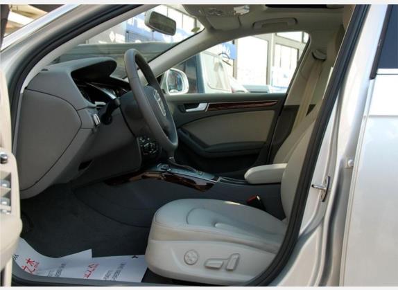 奥迪A4L 2009款 2.0 TFSI 舒适型 车厢座椅   前排空间