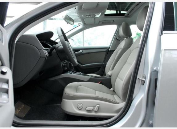 奥迪A4L 2010款 1.8 TFSI 舒适型 车厢座椅   前排空间