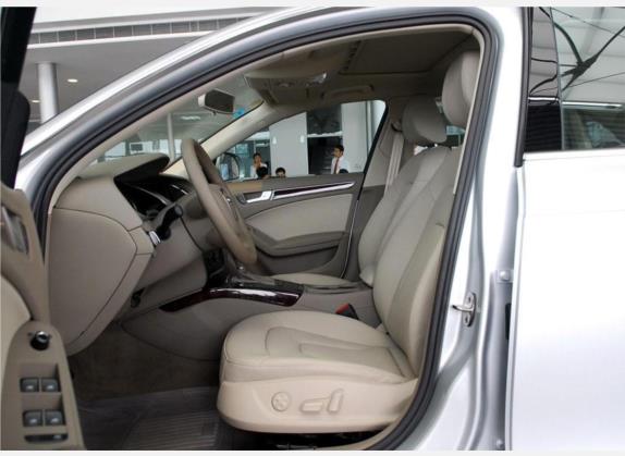 奥迪A4L 2010款 2.0 TFSI 舒适型 车厢座椅   前排空间