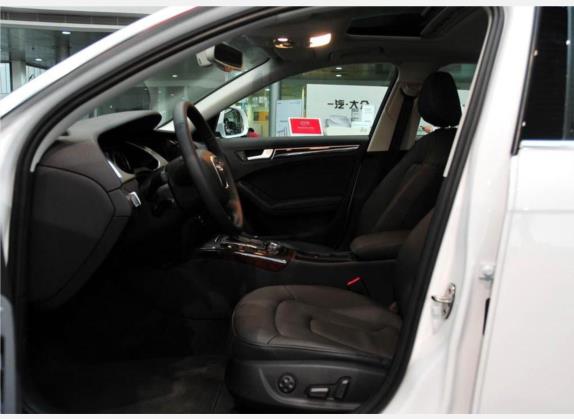 奥迪A4L 2010款 2.0 TFSI 技术型 车厢座椅   前排空间