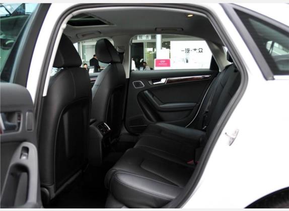 奥迪A4L 2010款 2.0 TFSI 技术型 车厢座椅   后排空间
