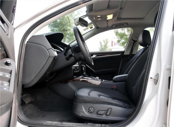 奥迪A4L 2010款 2.0 TFSI 豪华型 车厢座椅   前排空间