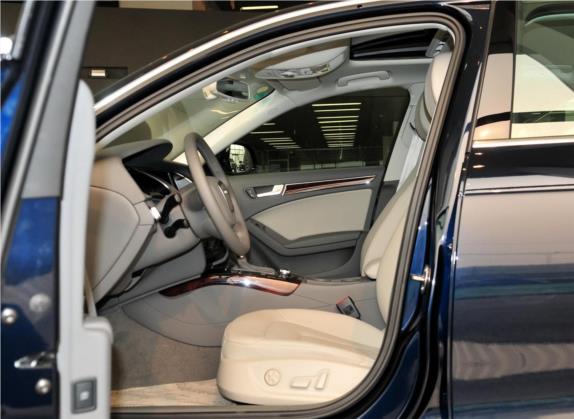 奥迪A4L 2011款 2.0 TFSI 技术型 车厢座椅   前排空间