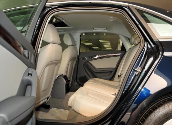 奥迪A4L 2011款 2.0 TFSI 技术型 车厢座椅   后排空间
