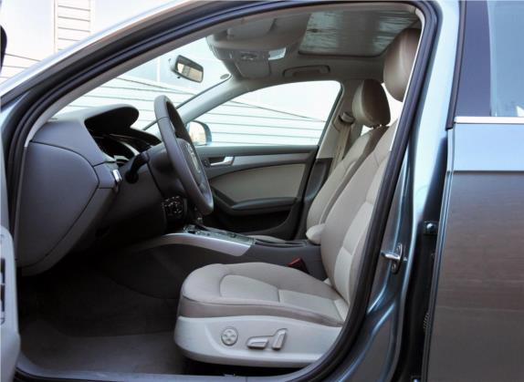 奥迪A4L 2012款 1.8 TFSI 自动舒适型 车厢座椅   前排空间