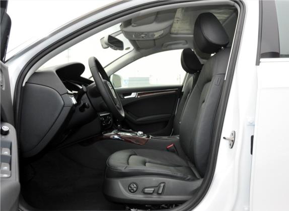奥迪A4L 2012款 2.0 TFSI 自动豪华型 车厢座椅   前排空间