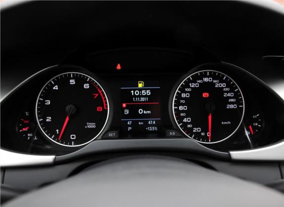 奥迪A4L 2012款 2.0 TFSI 自动豪华型 中控类   仪表盘