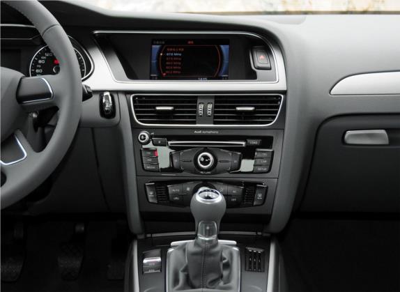 奥迪A4L 2013款 30 TFSI 手动舒适型 中控类   中控台