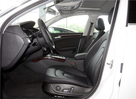 奥迪A4L 2013款 35 TFSI 自动舒适型 车厢座椅   前排空间