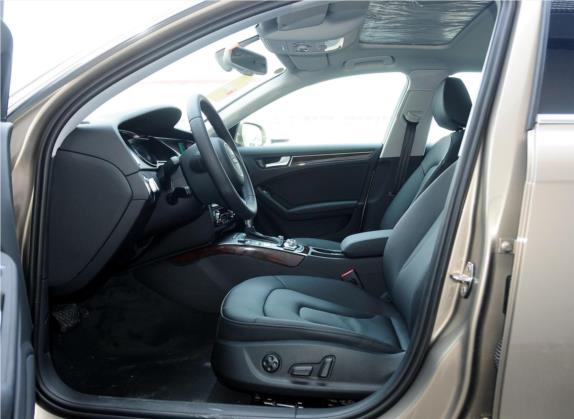 奥迪A4L 2013款 35 TFSI 自动技术型 车厢座椅   前排空间