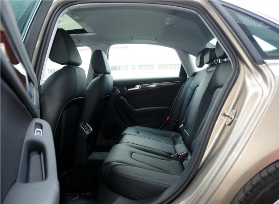 奥迪A4L 2013款 35 TFSI 自动技术型 车厢座椅   后排空间