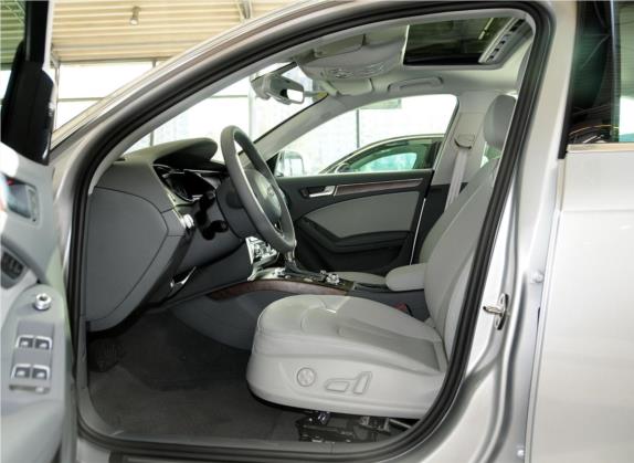 奥迪A4L 2013款 35 TFSI 自动豪华型 车厢座椅   前排空间