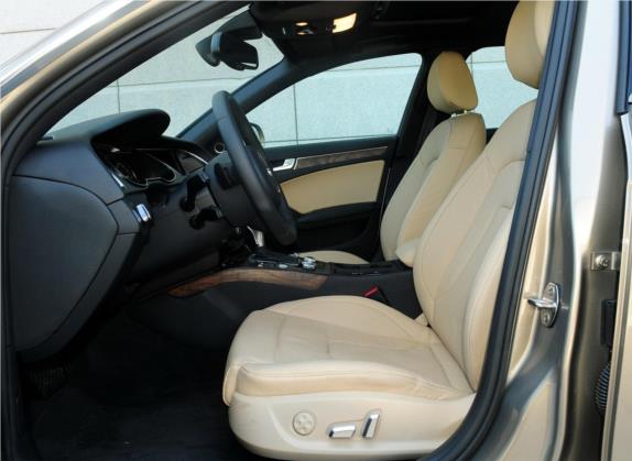 奥迪A4L 2013款 50 TFSI quattro旗舰型 车厢座椅   前排空间