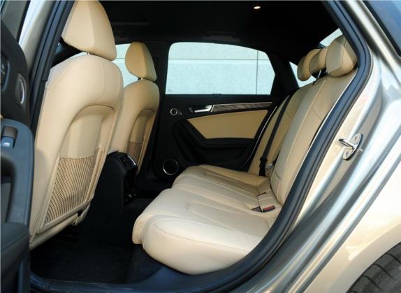 奥迪A4L 2013款 50 TFSI quattro旗舰型 车厢座椅   后排空间