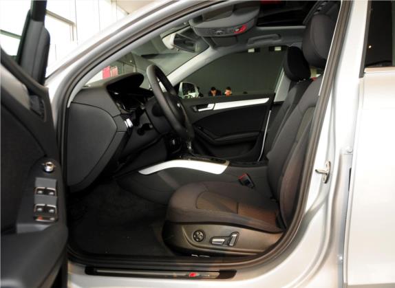 奥迪A4L 2013款 40 TFSI quattro个性运动型 车厢座椅   前排空间