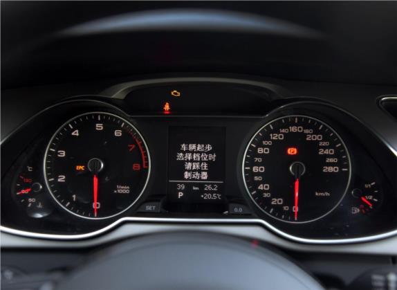 奥迪A4L 2016款 45 TFSI quattro个性运动型 中控类   仪表盘
