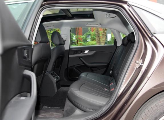 奥迪A4L 2017款 40 TFSI 风尚型 车厢座椅   后排空间