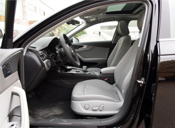 奥迪A4L 2017款 Plus 40 TFSI 进取型 车厢座椅   前排空间