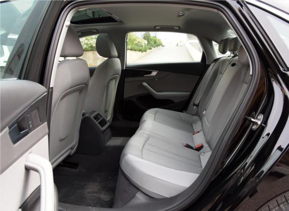 奥迪A4L 2017款 Plus 40 TFSI 进取型 车厢座椅   后排空间