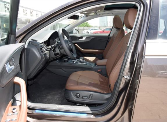 奥迪A4L 2017款 Plus 45 TFSI quattro 风尚型 车厢座椅   前排空间