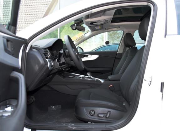 奥迪A4L 2017款 Plus 45 TFSI quattro 运动型 车厢座椅   前排空间
