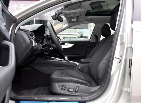 奥迪A4L 2018款 30周年年型 40 TFSI 时尚型 车厢座椅   前排空间