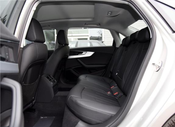 奥迪A4L 2018款 30周年年型 40 TFSI 时尚型 车厢座椅   后排空间