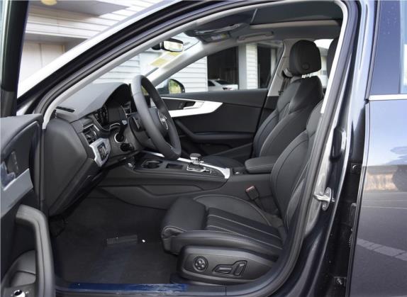 奥迪A4L 2020款 40 TFSI quattro 豪华动感型 车厢座椅   前排空间