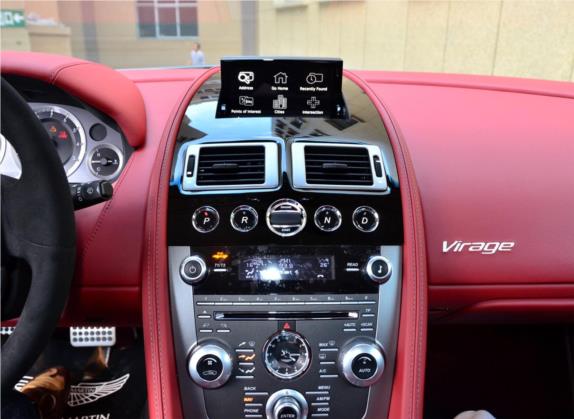 Virage 2012款 6.0 Coupe 中控类   中控台