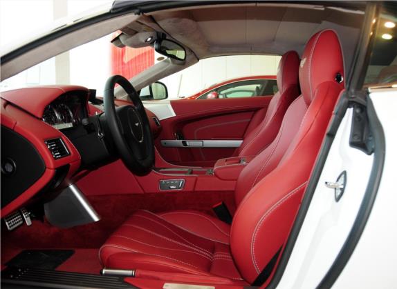 阿斯顿·马丁DB9 2014款 6.0L Volante百年纪念版 车厢座椅   前排空间