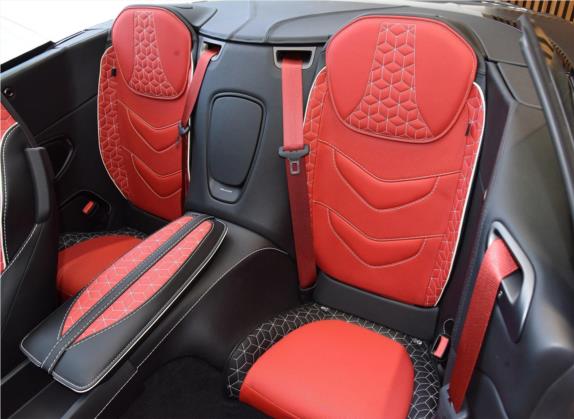 阿斯顿·马丁DBS 2019款 DBS Superleggera V12 Volante 车厢座椅   后排空间