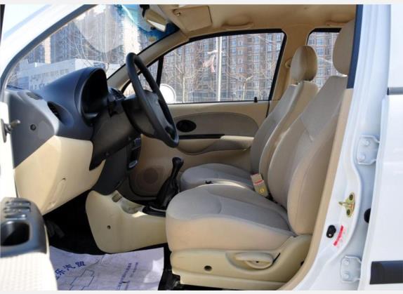 乐驰 2006款 0.8L 手动舒适型 车厢座椅   前排空间