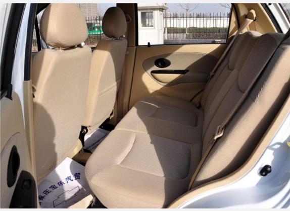 乐驰 2006款 0.8L 手动舒适型 车厢座椅   后排空间