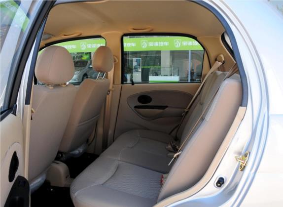 乐驰 2010款 1.0L P-TEC手动活力型 车厢座椅   后排空间