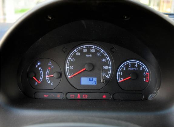 乐驰 2012款 1.0L 手动P-TEC优越型 中控类   仪表盘