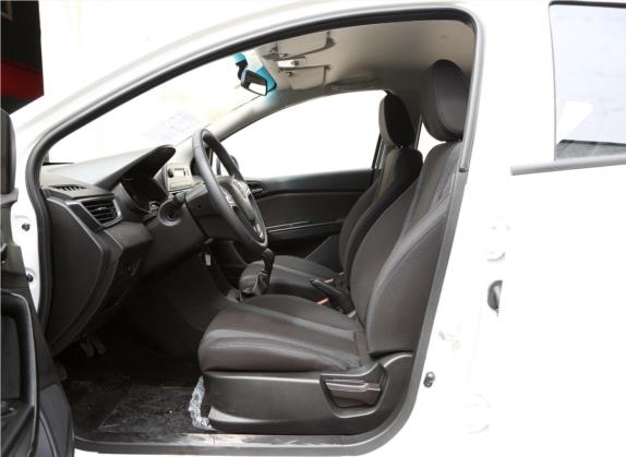 宝骏310 2020款 1.2L 手动舒适型 车厢座椅   前排空间