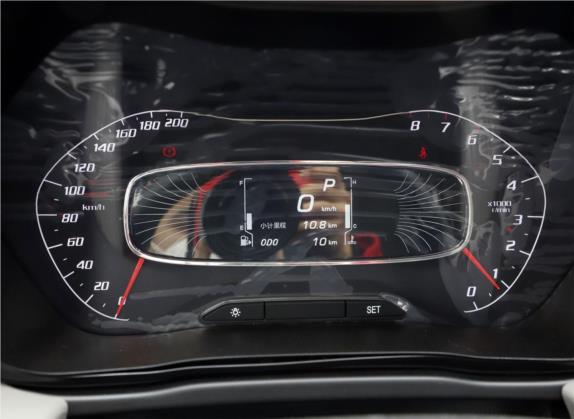 宝骏510 2019款 1.5L CVT劲享型 国VI 中控类   仪表盘