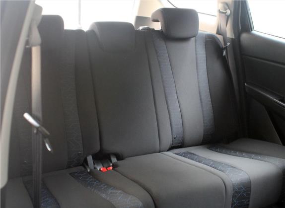 宝骏310W 2017款 1.2L 手动超值型 国V 车厢座椅   后排空间