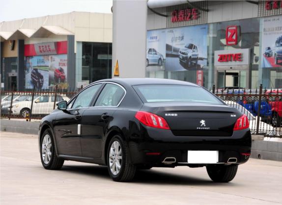 标致508 2011款 2.3L 自动旗舰版 外观   斜后