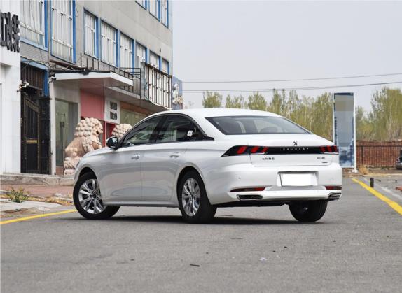 标致508 2019款 508L 350THP PureTech 先锋版 国V 外观   斜后